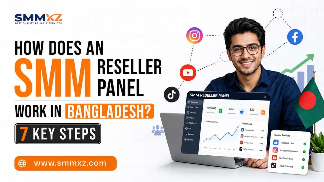 How Does an SMM Reseller Panel Work in Bangladesh? 7 Key Steps