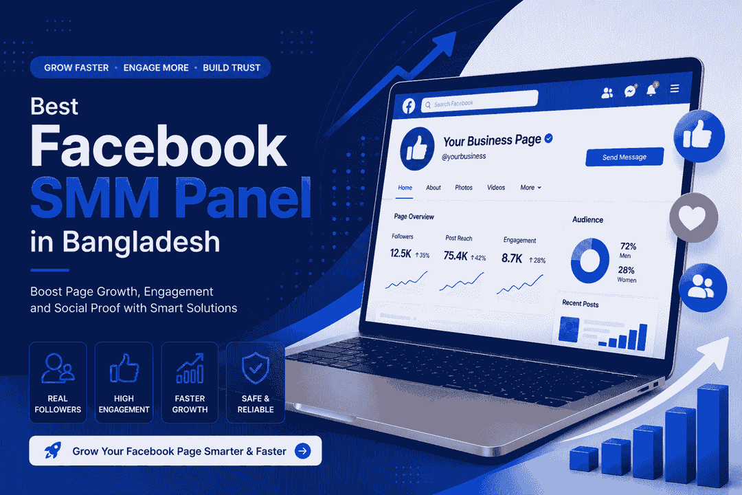 Best Facebook SMM Panel in Bangladesh for Page Growth (2026)